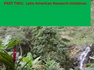 Land tenure, access and social diversity in Latin America 