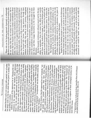Freire reading for class 10