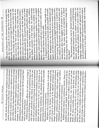 Freire reading for class 10