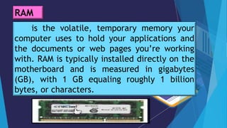 Identify Device &Specification-Computer Specifications | PPTX