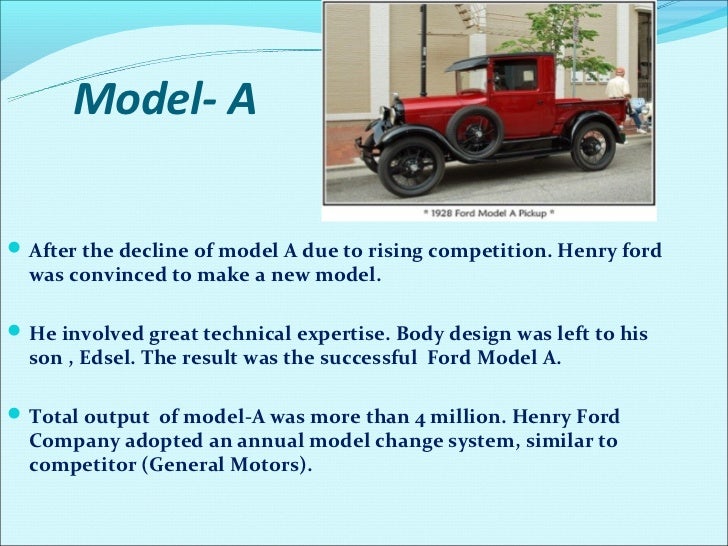 Car Named After Henry Ford Son Car Named After Henry Ford Son