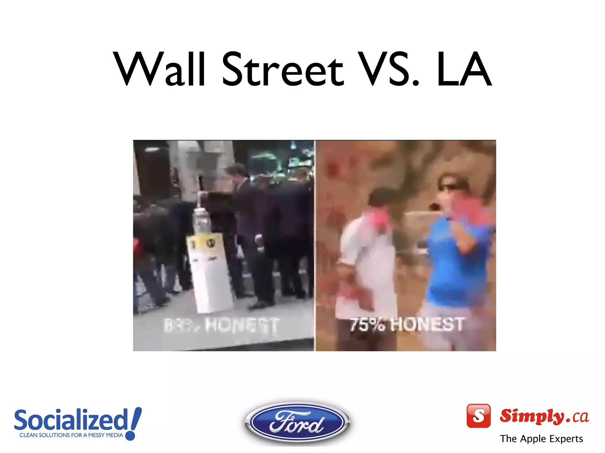 Wall Street VS. LA 