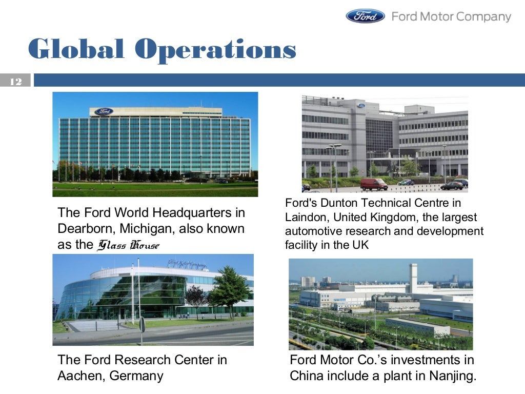 ford motor company strategic plan 2022