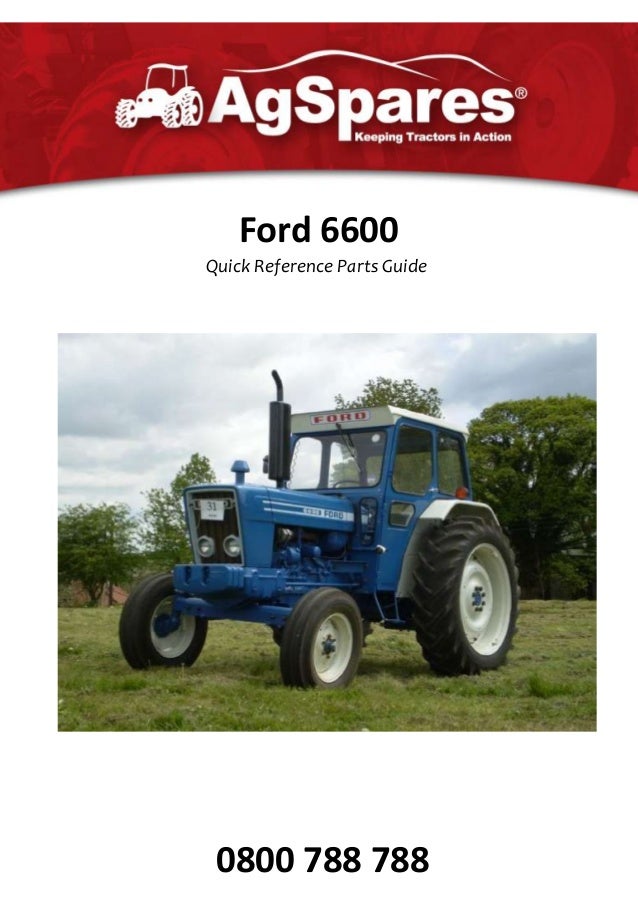 Ford 6600 parts catalogue