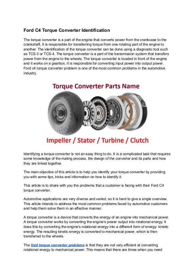 Ford C4 Torque Converter Identification.pdf