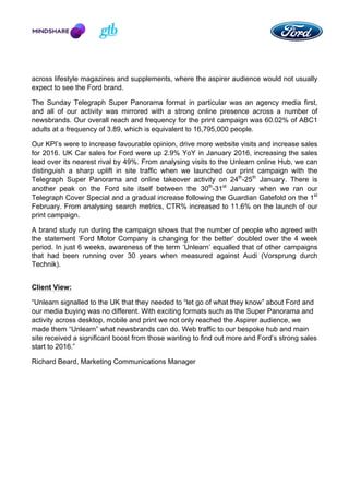 Ford case study | PDF