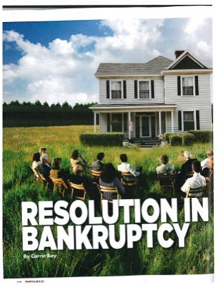 Quotes & Commentary from Marcy Ford: Resolution In Bankruptcy, DSNews | Mar 2013