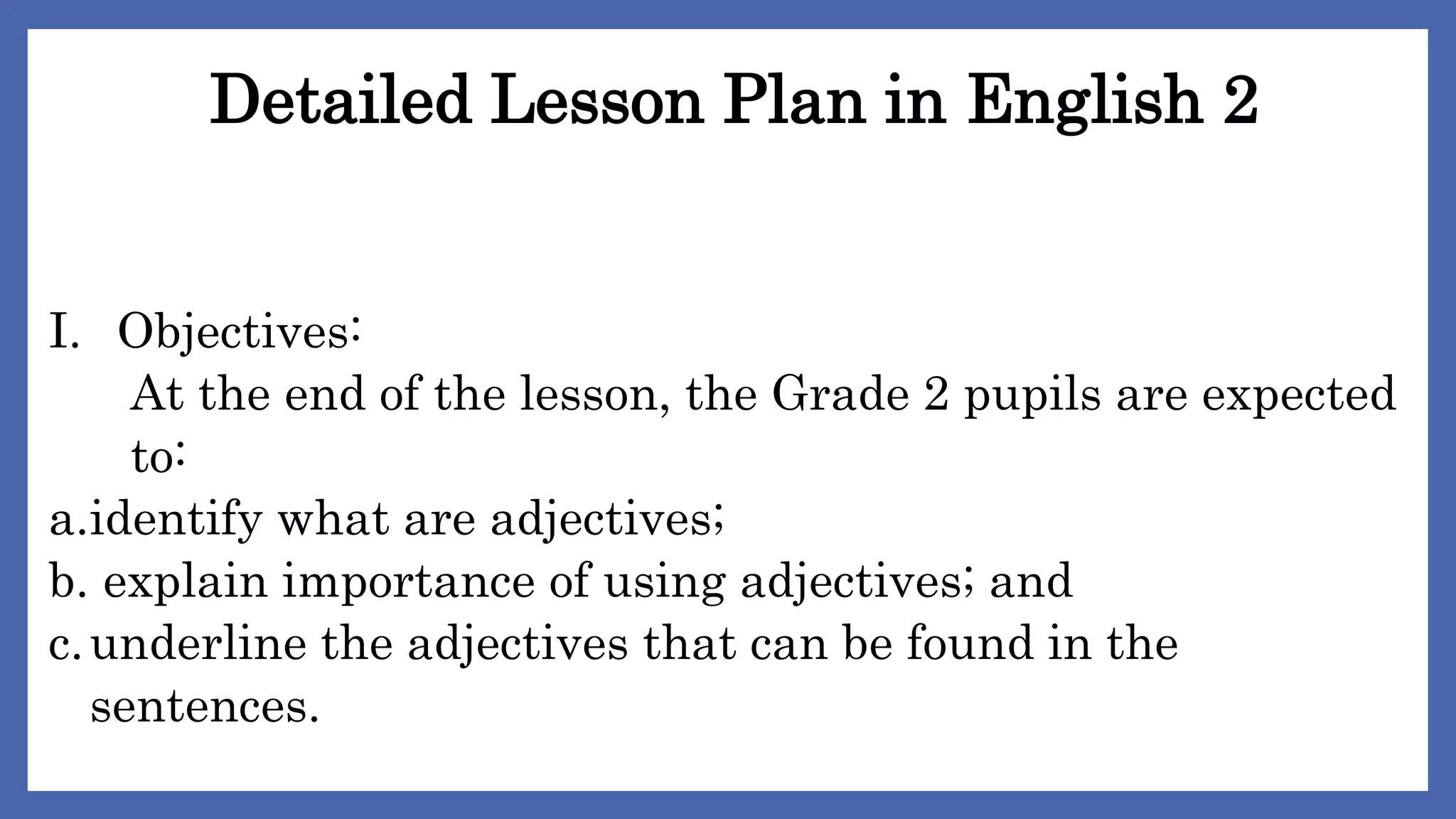 INDUCTIVE METHOD DETAILED LESSON PLAN | PPTX