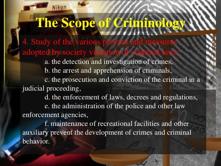 CRIMINOLOGY An Introduction and Overview