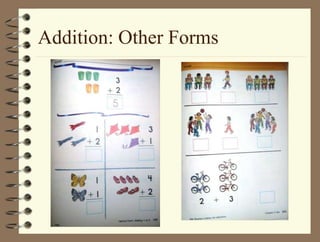 Addition: Other Forms
 