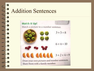 Addition Sentences
 