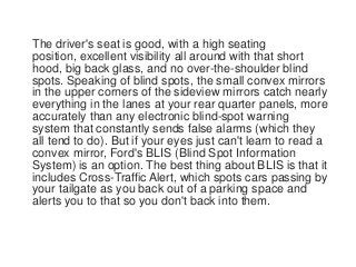 Ford Escape Vs. Subaru Forester Vehicle Comparison