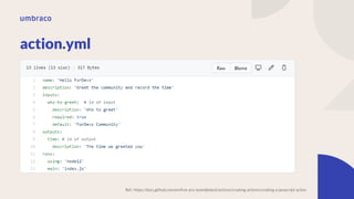 Github in Action | PPTX