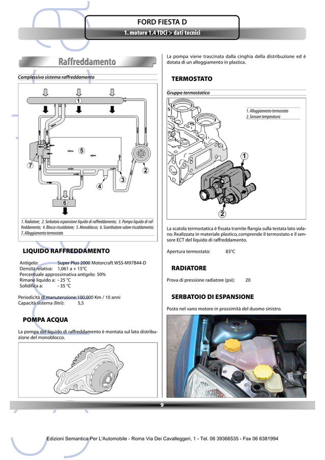 Ford fiesta 1.4 tdci manual de taller PDF Ford fiesta 1.4 tdci manual de taller PDF