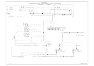 75
15
50
30
57
1230
14.1.029S-LA40 WA 1.0 OG-BK 14401
.
1.2.0
14401AW 5.0 KB31-LH27A
.
1.2.0
.
1.2.0
14A584-COND.AW 5.2 KB31-AJ7
S1
26
BB
C1-1C1-2
S5
BB
7
C1-1
C1-2
C1-3
C1-4
C1-6
C1-7
C1-8
C1-9
C2-1
C2-3
C2-4
D D D D
U UUU
C1-8
C1-2
C1-1
C1-4
12
C1-1
C1-2
C1-3
C1-4
C1-6
C1-7
UD
.
C1-1
.C1-24-1C.6-1C.
.
C1-8
S45
7
S43
S6
14401GN-BUAW 5.215-AJ3
14401GN-YEAW 5.215S-AJ34
14401GN-RD
AW 5.215S-AJ33
C1-1
C1-2
C1-3
C1-4
C1-6
C1-7
UD
14401AW 0.1 GO29S-HB31
1 2 22
14A584-TRASERAAW 57.0 KB31-LH16
9
14A584-COND.GN-BUAW 5.215-AJ3
4
14401GN-RD
AW5.215S-AJ32
14A584-TRASERA
GN-RDAW 5.215S-AJ32
14A584-TRASERAGN-RD
AW 5.215S-AJ32A
14A584-COND.GN-RD
AW5.215S-AJ32
4
15
29S-LD7 WA 1.0 OG-BU 14401
C1-8
C1-2
C1-1
C1-4
12
29S-AA31 WA 1.0 OG-BU 14401
2 1
C1-1
C3-1
C2-1
G1
31-DA1BKWA16.014301
+
A06 )C(
BB
3086
85 87
14401GN-BKAW 0.115-BB9
+
A02 )C(
14401KB-GOAW 0.129-BB9
15-AJ2WA2.5GN-BU14401
15-AJ18GN-WHWA2.514A584-ACOMP.
C1-1
C1-2
C1-3
C1-4
C1-6
C1-7
UD
14A584-ACOMP.BK
AW57.031-LH23
2
9
2
14A584-TRASERAAW 57.0 KB31-LH16A
9
+
60A (C)
14A584-COND.BK
AW 5.231-AJ7A
30-DB3 RDWA 6.0 14401
30-BB8 RD-OGWA 6.0 14401
14401GN-BK
AW 0.615-DB4
15-AJ1 WA 6.0 GN-BU 14401
.
1.2.0
15-BB7 WA 1.0 GN-BU 14401
C5-1
C6-1
C2-1
C3-1
(+)(-)
14401AW 5.2 KB31-AJ7
29S-LA18WA1.0OG14401
29S-LH27AWA1.0OG-GN14401
29S-LK19 WA 0.75 OG-BU 14401
29S-LH27 WA 0.75 OG-GN 14401
14401OG-BUAW 0.129S-LK1
14401AW 57.0 KB31-LH23
10.0.0
11.2.0
.
5.1.0
14401AW 5.0 KB31-HB31
.
1.2.0
31-AA31 WA 0.5 BK 14401
.
1.2.0
14401AW 5.0 KB31-LD10
.
1.2.0
14401GN-WHAW 5.215-AJ18
14401AW 57.0 KB31-LH16
14401AW 57.0 KB31-LH16A
.
1.2.0
.
1.2.0
C1-4 C1-3
31-BB7 WA 1.0 BK 14401
30-DC1 RDWE 16.0 14517
INTERRUPTORDE
DESEMPAÑADORDE
FAROSTRASEROS
DESEMPAÑADOR DE
FAROS TRASEROS
INTERRUPTORDE
FAROSANTINIEBLA
DELANTEROS
FAROS ANTINIEBLA
DESDE ILUMINACIÓN DE RADIO PIN# C1-3
DESDE LA MASA DEL
PILAR A IZQUIERDO
DESDE FAROS - INTERRUPTOR MULTIFUNCIÓN PIN#L7
OPCIÓN=AIRE ACOND.
A AIRE ACOND. - PIN#8
A PANEL DE INSTRUMENTOS
DESDE LA MASA DEL
PILAR A IZQUIERDO
DESDE LA MASA DEL
PILAR A IZQUIERDO
DESDE LA MASA DEL
PILAR A IZQUIERDO
ILUMINACIÓN
DEL DESEMPAÑADOR
DESDE LA MASA DEL
PILAR A IZQUIERDO
ILUMINACIÓN DEL ENCENDEDOR
MASA#0
Confidencial de Ford
DESDE LA MASA DEL
PILAR A IZQUIERDO
DESDE LA MASA DEL
PILAR A IZQUIERDO
ILUMINACIÓN DEL PANEL DE INSTRUMENTOS / LUZ DE INTERRUPTORES
SOLO RKE+OTD Y OTD+PA MDS
Encendido
INTERRUPTOR PARA
AJUSTAR LA VENTANILLA
TRASERA IZQUIERDA
Encendido
INTERRUPTOR PARA
AJUSTAR LA VENTANILLA
TRASERA DERECHA
INTERRUPTOR PARA
AJUSTAR LA VENTANILLA
DELANTERA DERECHA
Encendido
INTERRUPTORDE
APERTURADELBAÚL
CIERRE CENTRALIZADO PARA PUERTAS
LucesENC.LucesENC.
DESDE LA MASA DEL
PILAR A DERECHO
DIVISOR DEL
INTERRUPTOR
DE LA VENTANILLA
DEL CONDUCTOR
CORTE
SALIDA
TRASERA
IZQ.
TRASERA
DER.
DELANTERO
IZQ.
DELANTERO
DER.
FIESTA 2009
BATERÍA
BATERÍA
MASA SOPORTE
DE BATERÍA
2.0LYCABLEDIESEL=20MM2
FUSIBLERA
DE MOTOR
PARCIAL
MAXI FUSIBLE #8
MAXI FUSIBLE #6
DESDE LA MASA DEL
PILAR A IZQUIERDO
INTERRUPTOR
DE ENCENDIDO
INTERRUPTOR
DE ENCENDIDO
FUSIBLE ATO #8
DISYUNTOR 25A
# 31 FUSIBLERA
CENTRAL
PARCIAL
RELÉ DE
ENCENDIDO
PH9S65-70120-AA
 