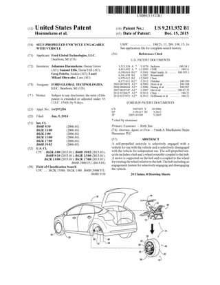Ford full patent electric unicycle