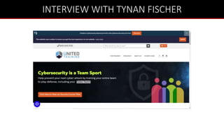 INTERVIEW WITH TYNAN FISCHER
 