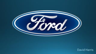 Company Presentation - Ford Motor Company