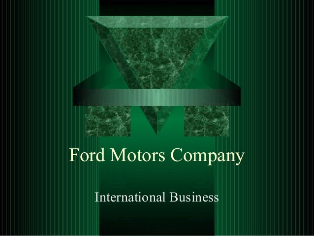 Ford motor company design standards #5