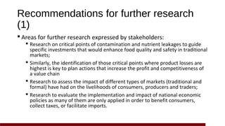 Traditional markets for poverty reduction and food security: Exploring policy options in Honduras and Nicaragua