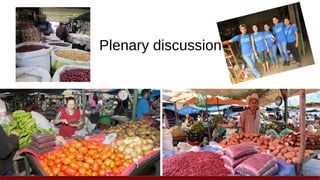 Traditional markets for poverty reduction and food security: Exploring policy options in Honduras and Nicaragua