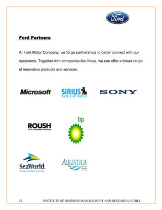 Ford Racing Partners Ford project final | DOCX