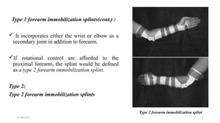 Forearm based and hand-finger-thumb orthosis | PPTX
