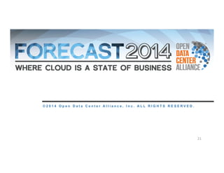 31 
© 2 0 1 4 O p e n D a t a C e n t e r A l l i a n c e , I n c . A L L R I G H T S R E S E R V E D . 
