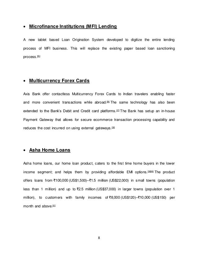Forecast Analysis O!   n Axis Bank Limited With Specific Reference To Its - 
