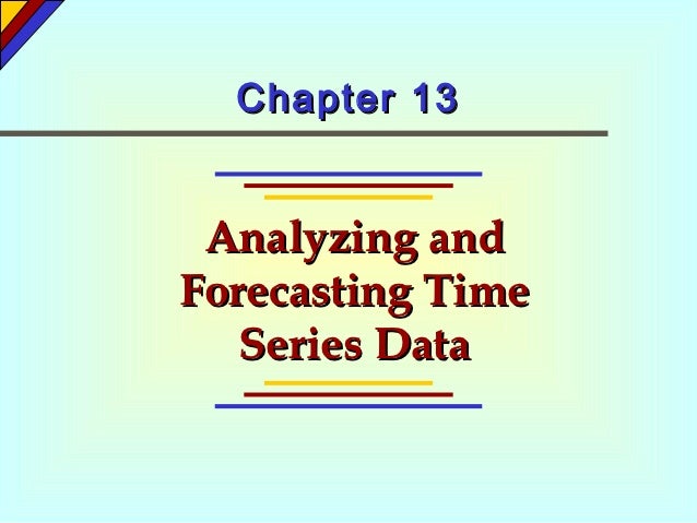 Forecasting Forecasting