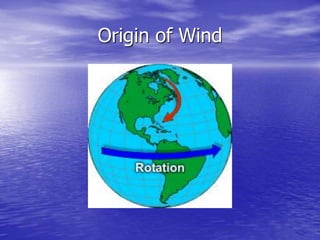 Origin of Wind
 