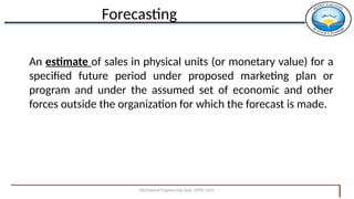 Introduction to Forecasting techniques.pptx