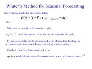 Comprehensive Introduction to Demand Forecasting Methods and ...