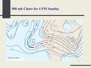 500 mb Chart for 4 PM Sunday
 