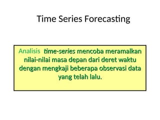 forecasting-Manajemen Operasional PPT Ok | PPT