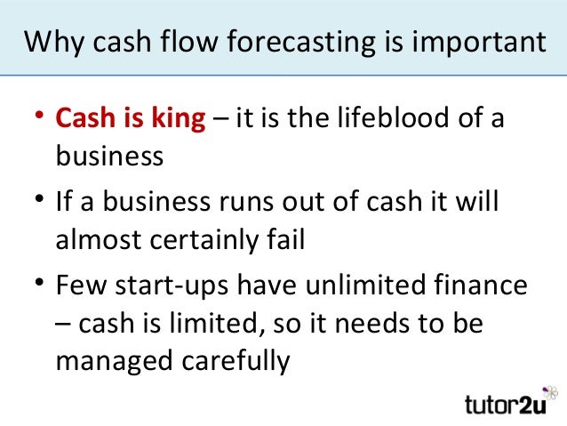 how to forecast cash flow