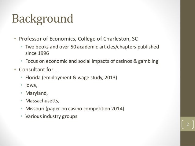 Effects of casinos on the economic