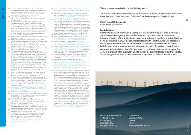 Forecasting Failure Why Investors Should Treat Oil