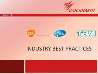 8 of 26
INDUSTRY BEST PRACTICES
 