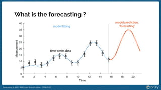 Forecasting in AWS - AWS User Group Padova - 2024-02-01
What is the forecasting ?
 