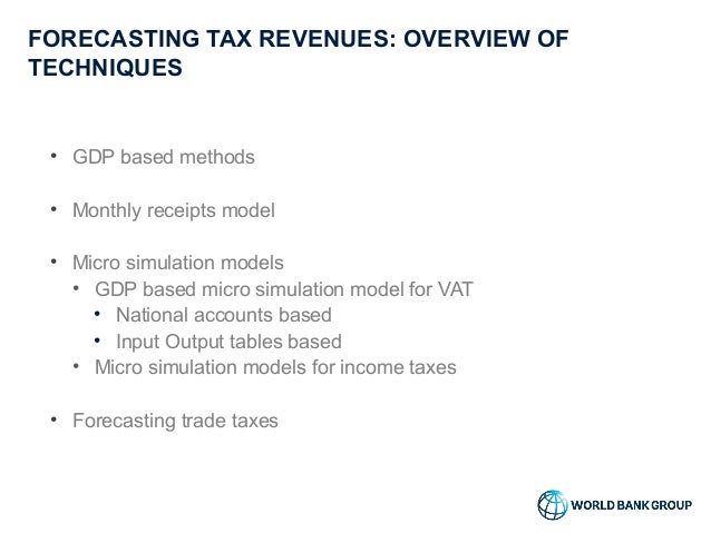 forecasting revenues