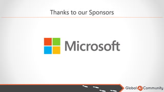 Thanks to our Sponsors
 