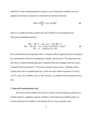 Forecasting With An Adaptive Control Algorithm | PDF | Business ...