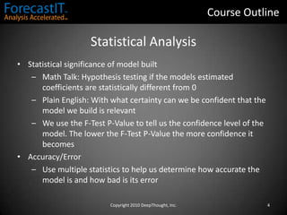 Lesson #3: Intro to Simple Exponential Smoothing