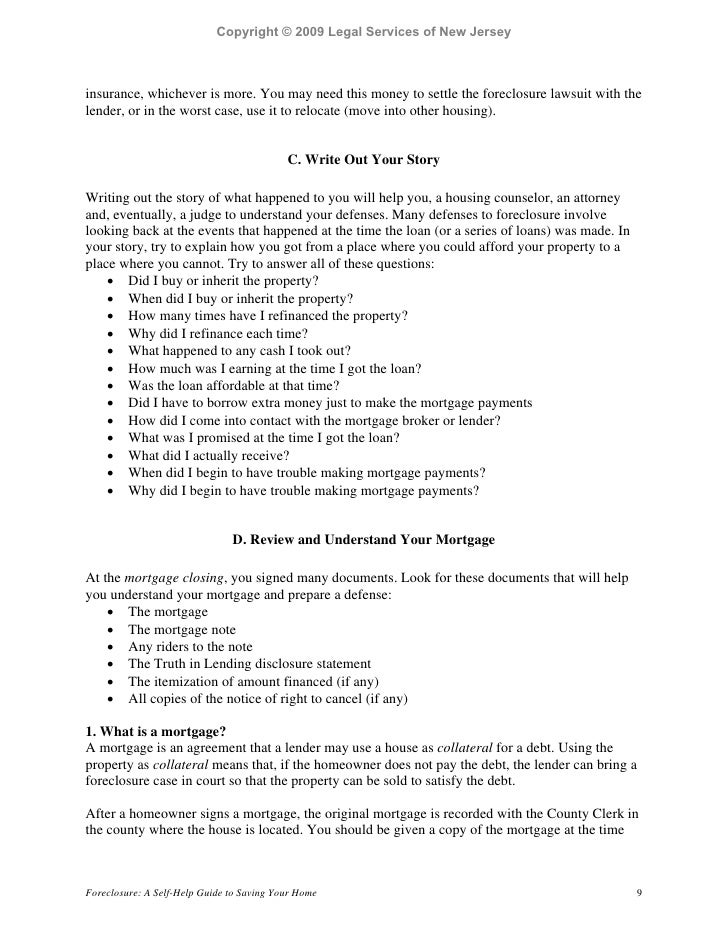 Foreclosure - 