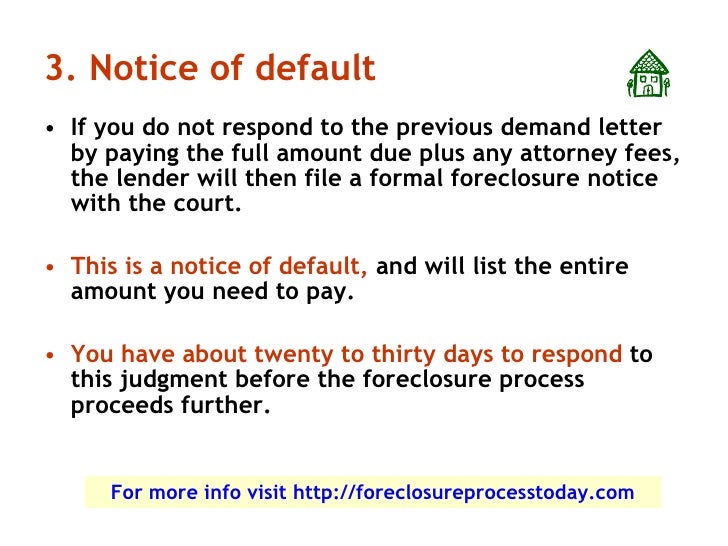 how the foreclosure process works how the foreclosure process works