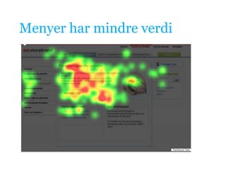 Menyer har mindre verdi