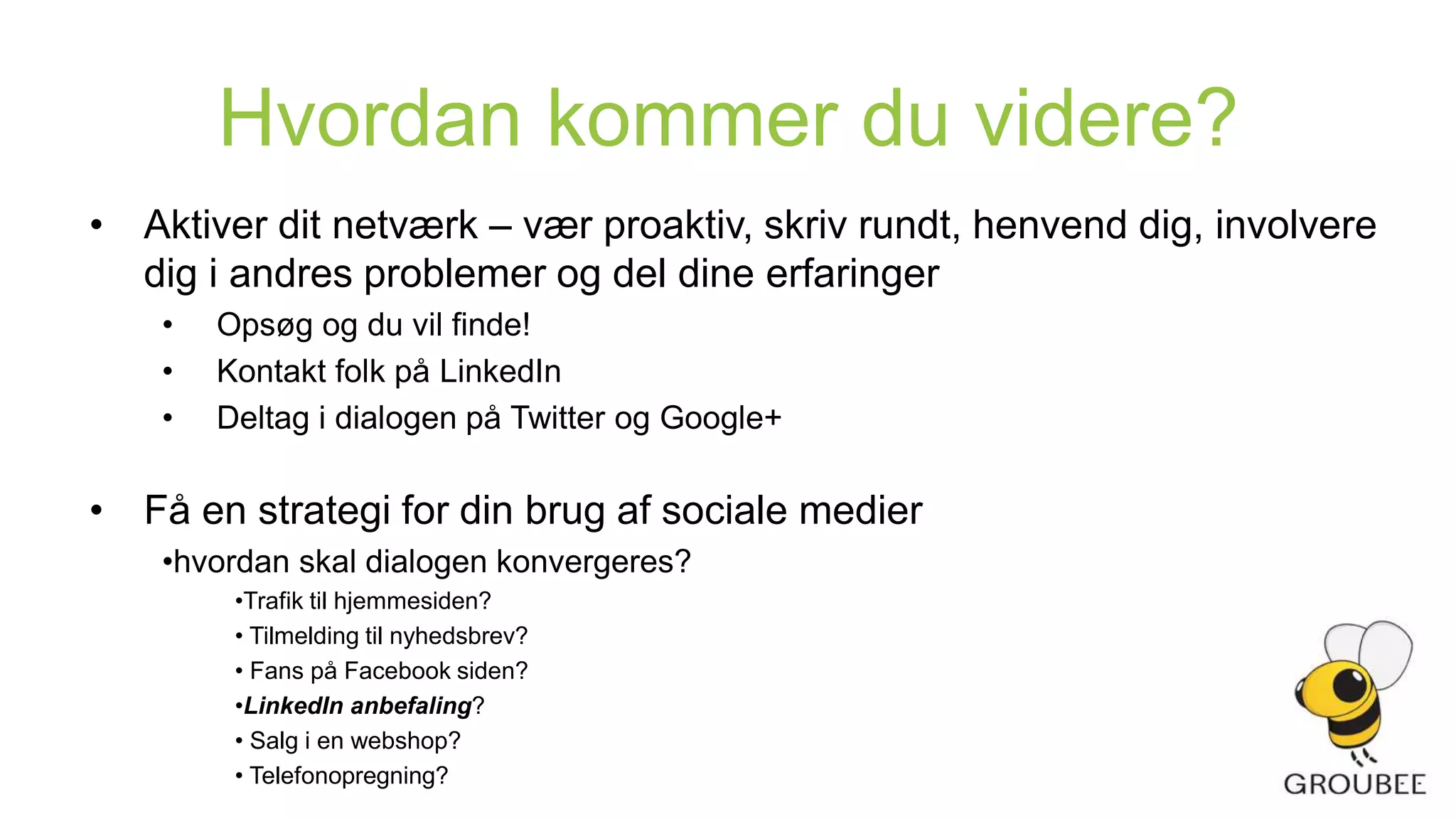 Youtube, Vimeo m.fl.