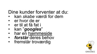 Har du en Blogeller hjemmeside?