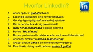 at være ”Top-of-mind”